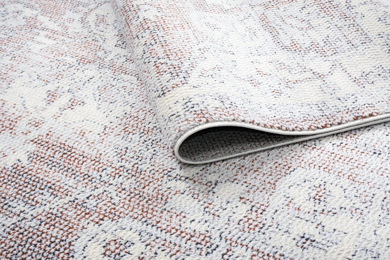TERRY Rug DESIGN 77752 Terracotta 8x11 (7'8x10'8")"