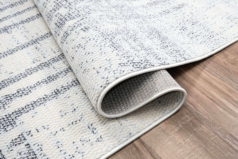 TERRY Rug DESIGN 77753 Grey 5x8 (5'2x7'5")"