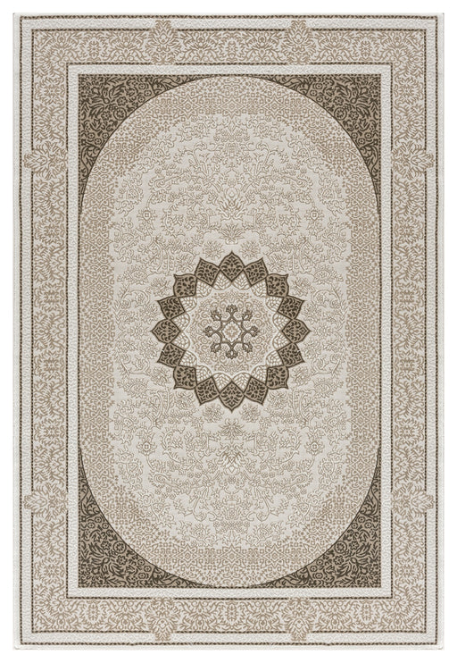 TRABZON RUG DESIGN 99903 Beige 5x8 (5'2x7'5")"