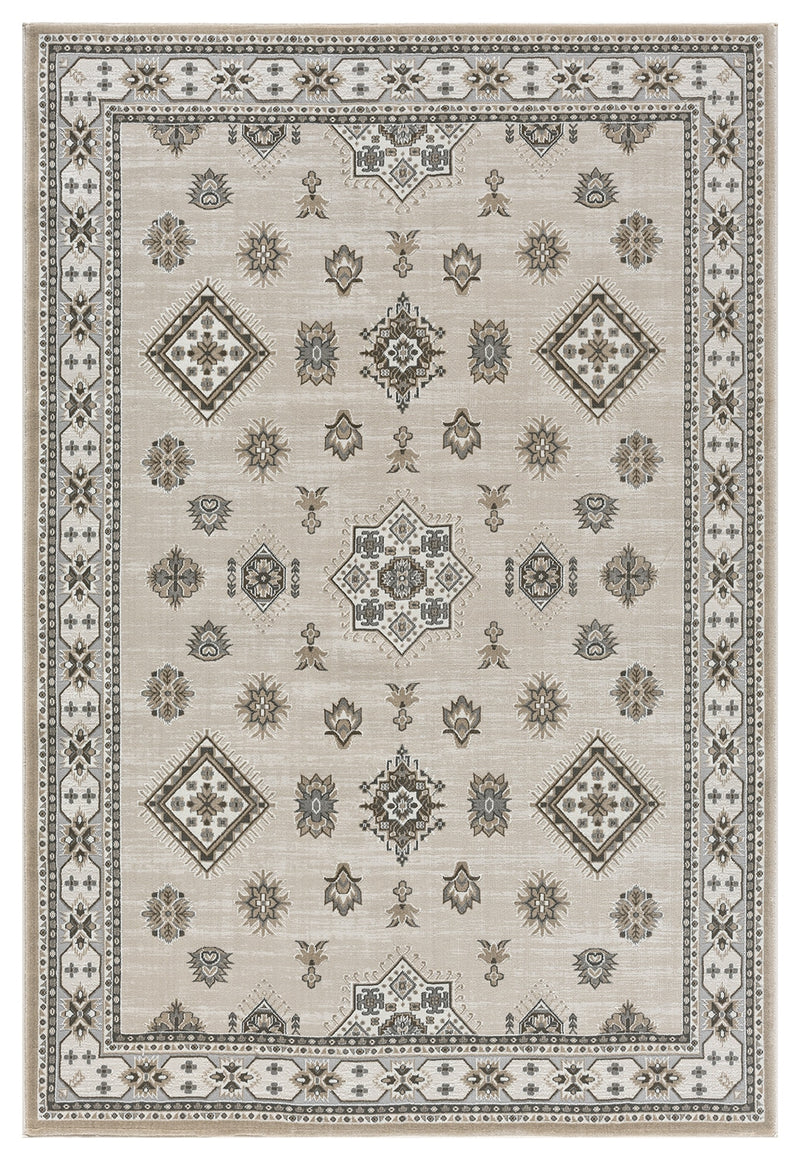 TRABZON RUG DESIGN 99905 Beige 5x8 (5'2x7'5")"