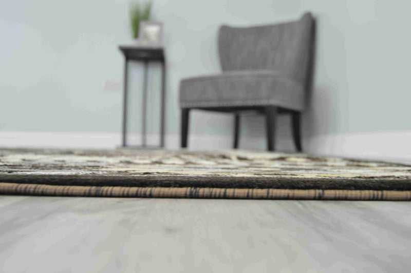 MOON Rug DESIGN CAMP Brown 5x8 (5'2x7'5")"