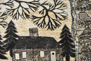 MOON Rug DESIGN LODGE Brown 5x8 (5'2x7'5")"
