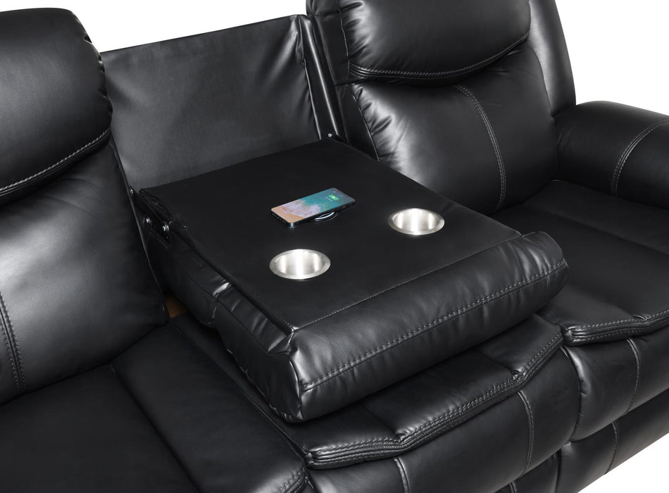 Power Reclining Sofa-Power Reclining Loveseat