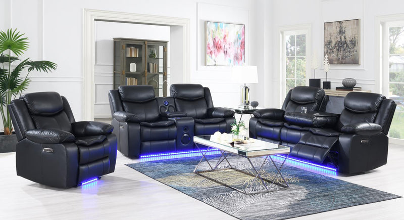 Altari Black Motion Living Room Collection