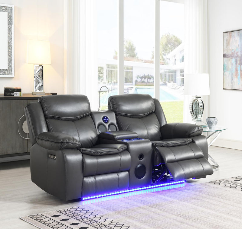 Altari Gray Sofa Living Room Collection