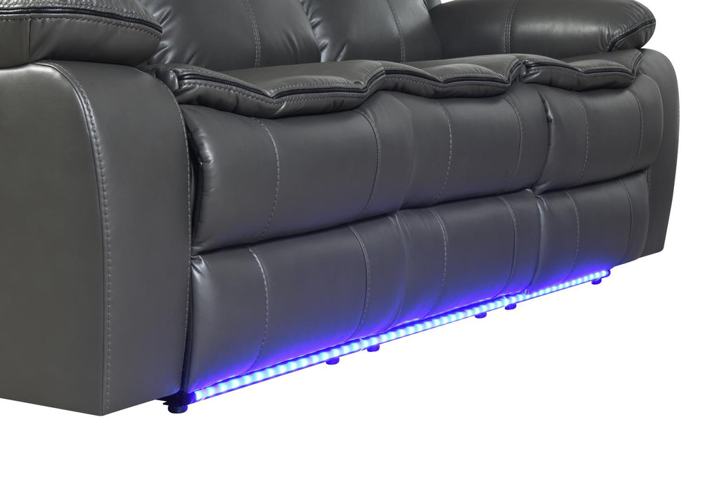 Power Reclining Sofa-Power Reclining Loveseat