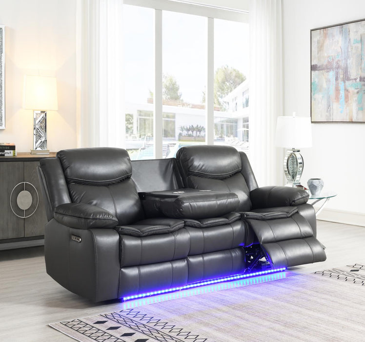 Power Reclining Sofa-Power Reclining Loveseat