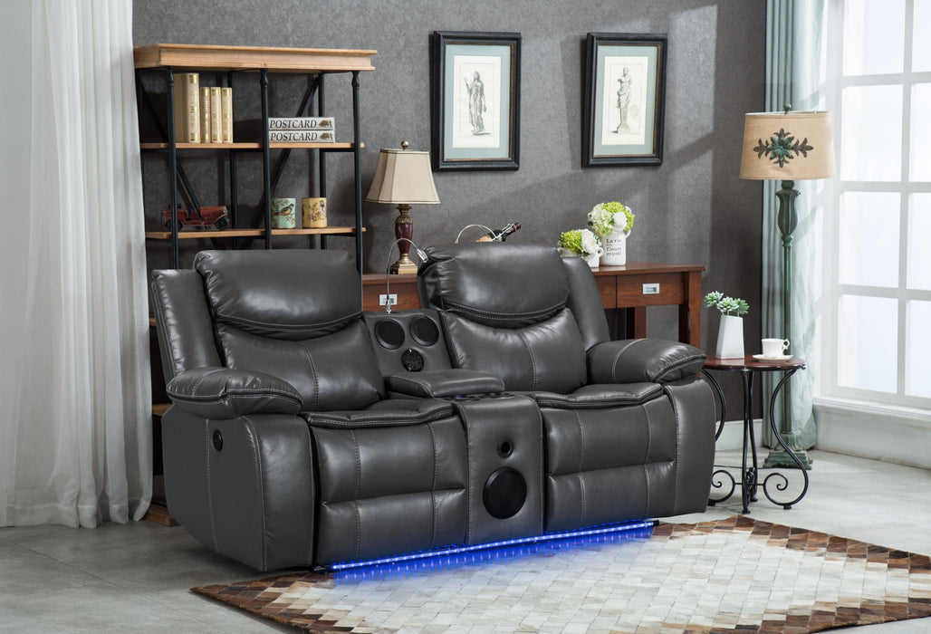 Power Reclining Sofa-Power Reclining Loveseat