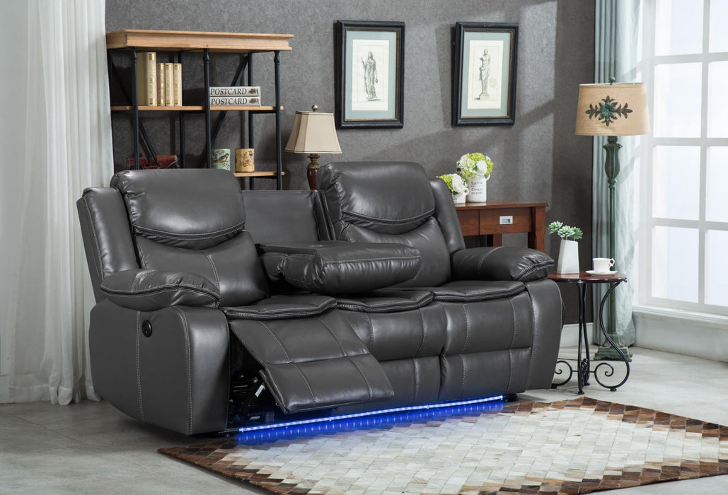 Power Reclining Sofa-Power Reclining Loveseat