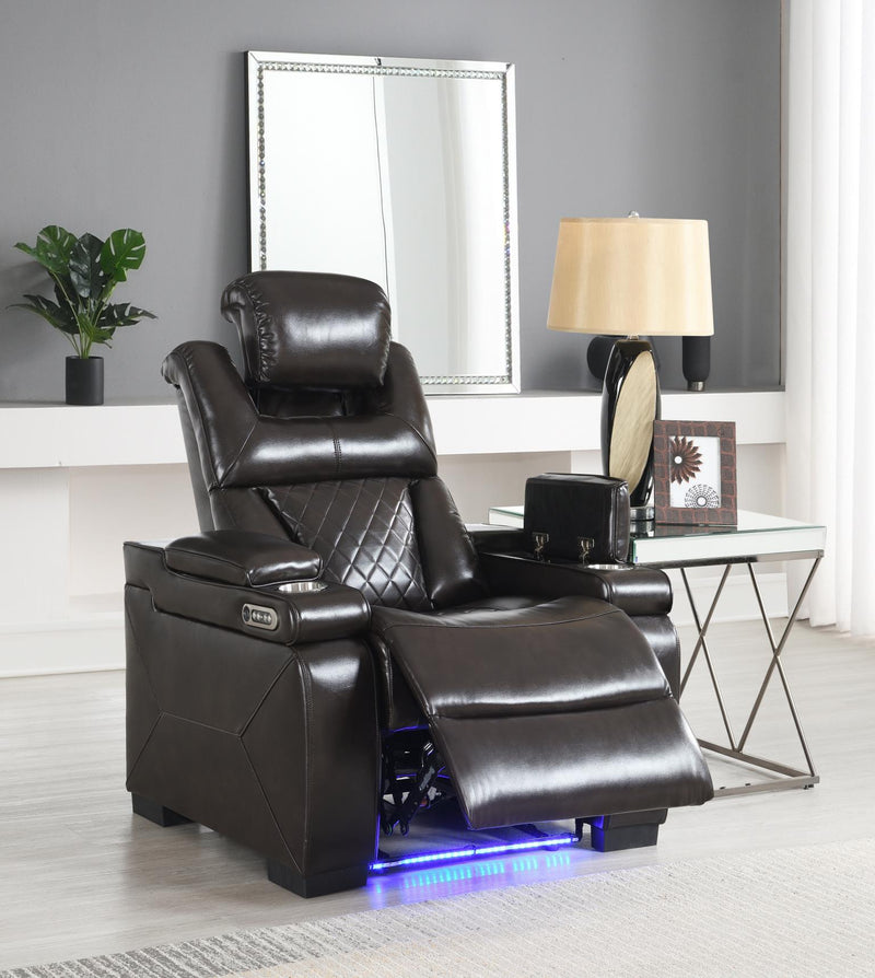 Paulina Brown Power Reclining Living Collection