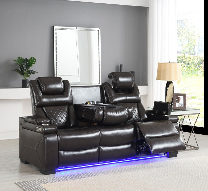 Paulina Brown Power Reclining Living Collection