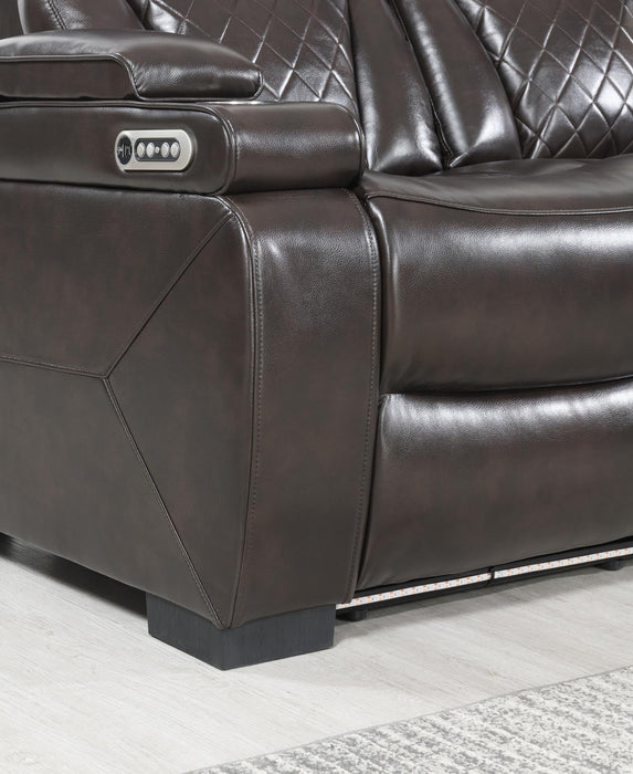 Power Reclining Sofa-Power Reclining Loveseat