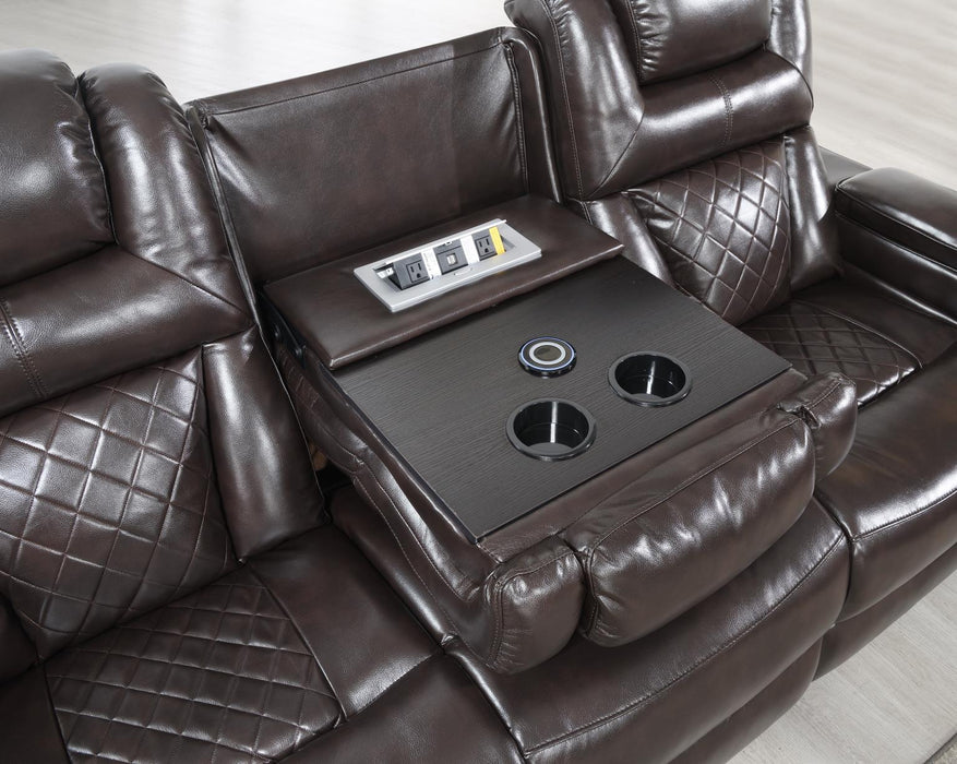 Power Reclining Sofa-Power Reclining Loveseat