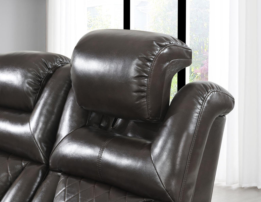 Power Reclining Sofa-Power Reclining Loveseat