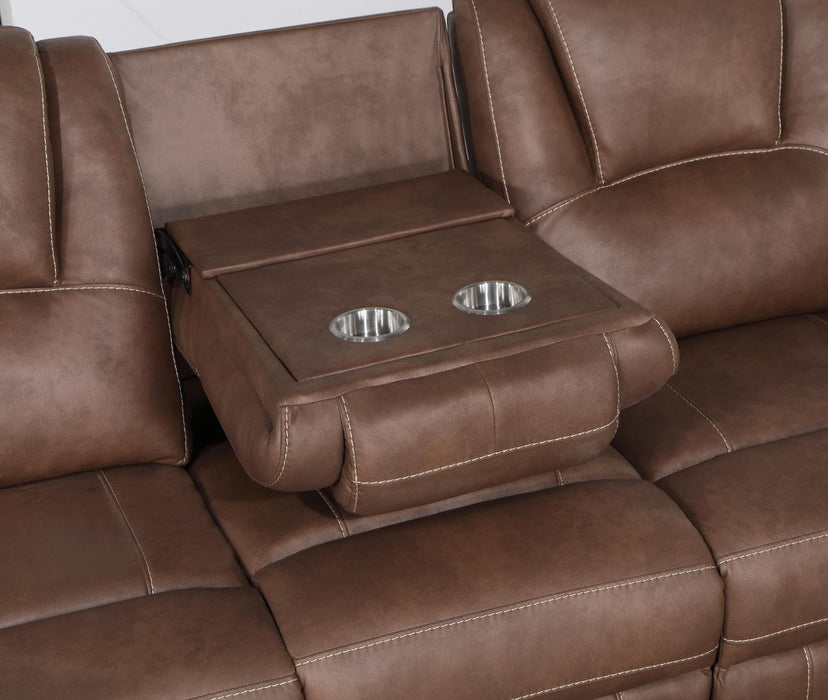 Reclining Sofa-Reclining Loveseat