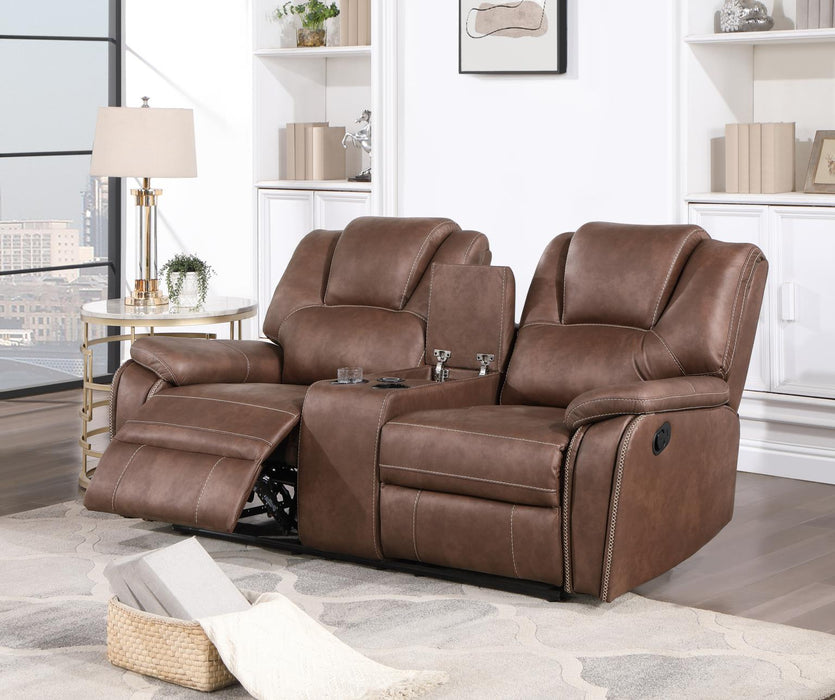 Reclining Sofa-Reclining Loveseat