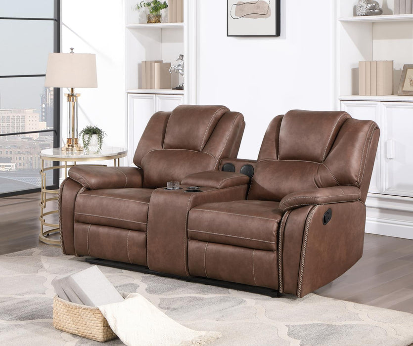 Reclining Sofa-Reclining Loveseat