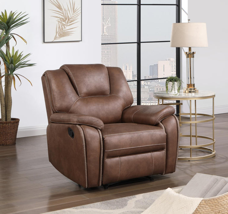 Reclining Sofa-Reclining Loveseat