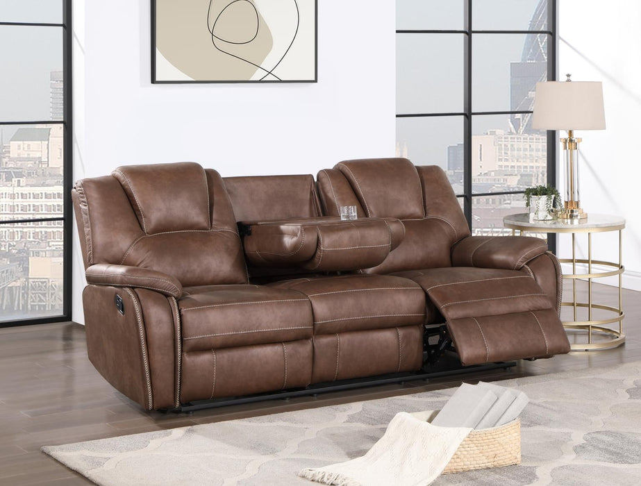 Reclining Sofa-Reclining Loveseat