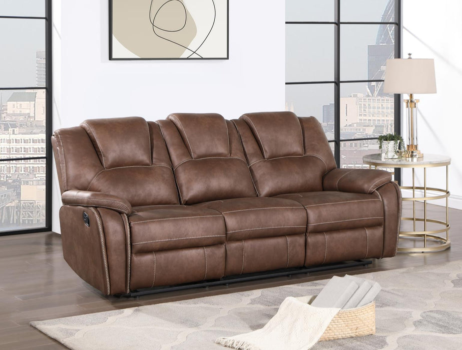 Reclining Sofa-Reclining Loveseat