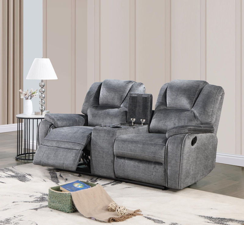 Bence Gray Motion Reclining Living Room Collection