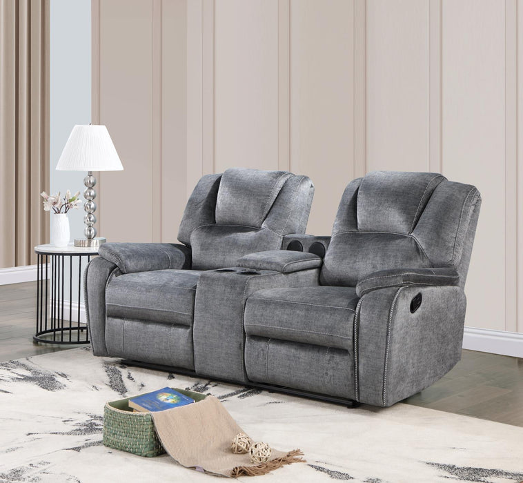 Reclining Sofa-Reclining Loveseat