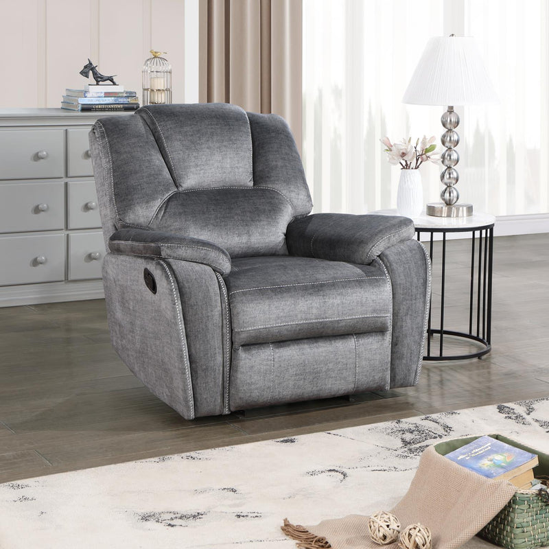 Bence Gray Motion Reclining Living Room Collection