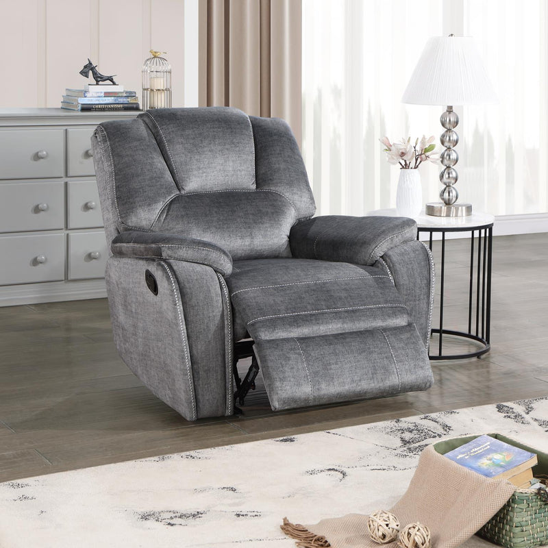 Bence Gray Motion Reclining Living Room Collection