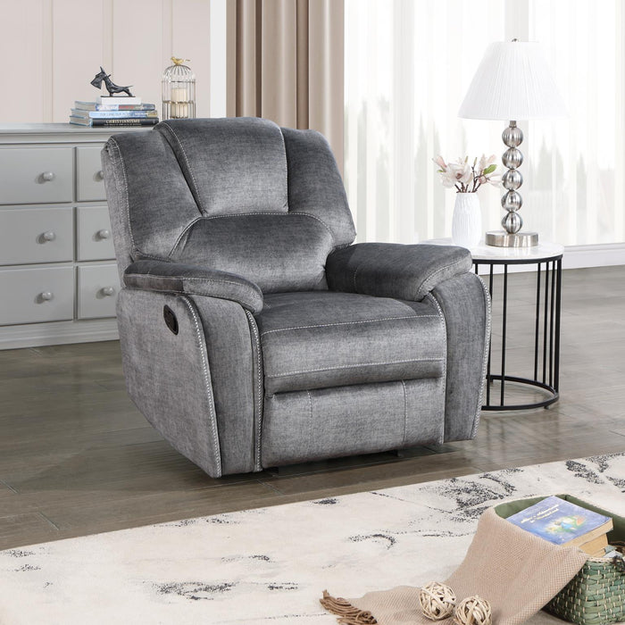 Reclining Sofa-Reclining Loveseat