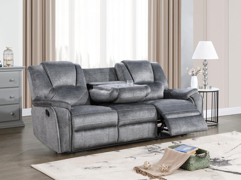 Bence Gray Motion Reclining Living Room Collection