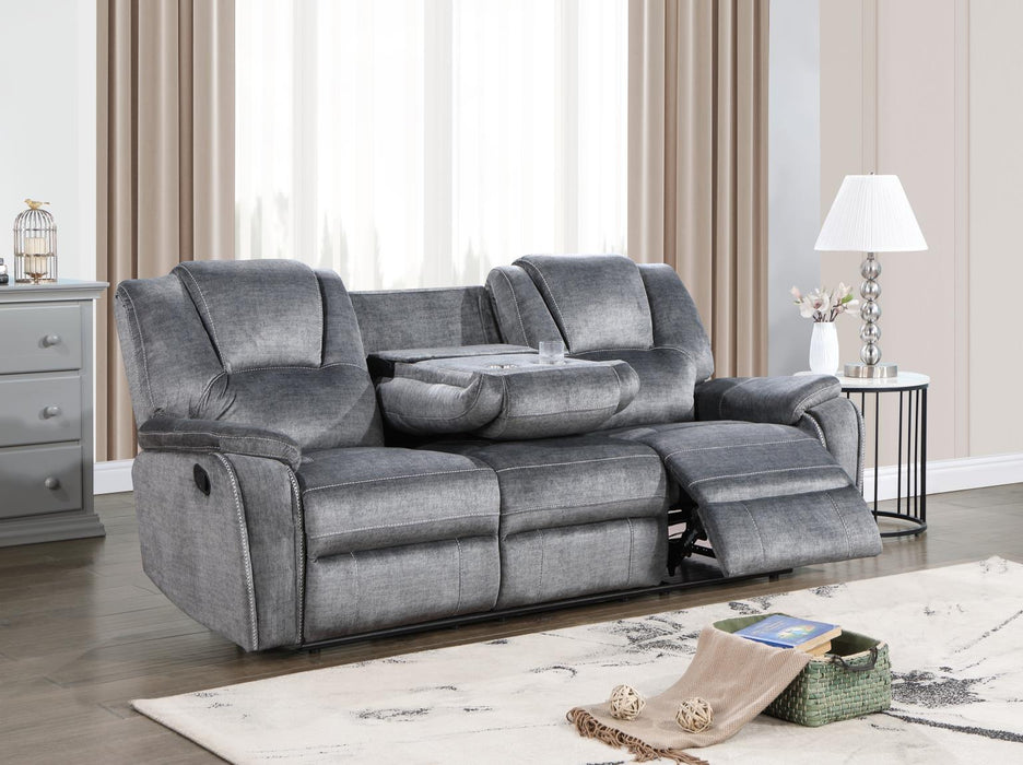 Reclining Sofa-Reclining Loveseat