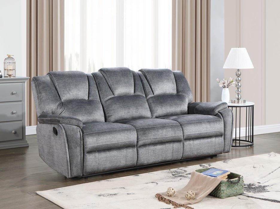 Reclining Sofa-Reclining Loveseat