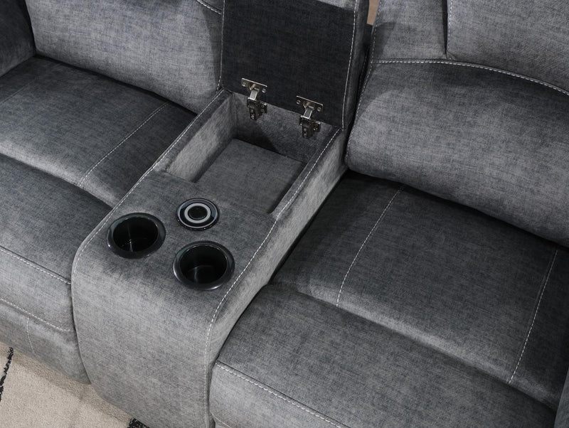 Bence Gray Motion Reclining Living Room Collection