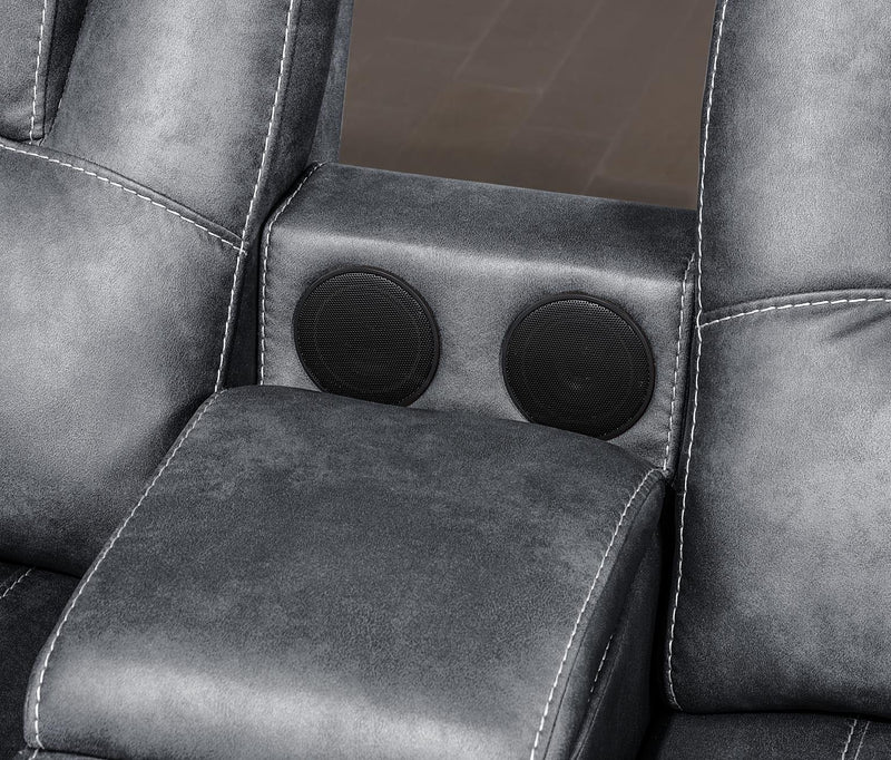 Bence Gray Motion Reclining Living Room Collection