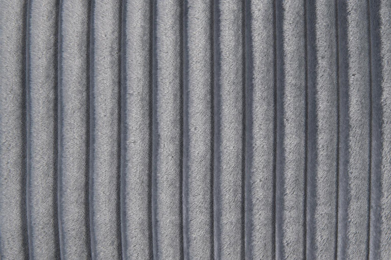 Seccional reclinable eléctrico Elle Gray con reposacabezas eléctrico