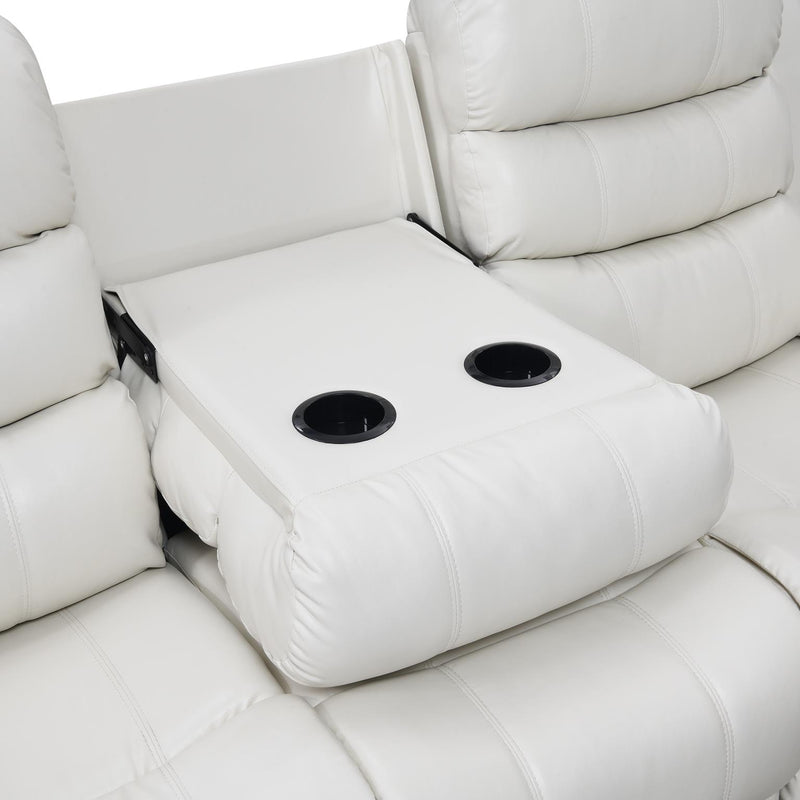 Ashley White Motion Living Room Collection
