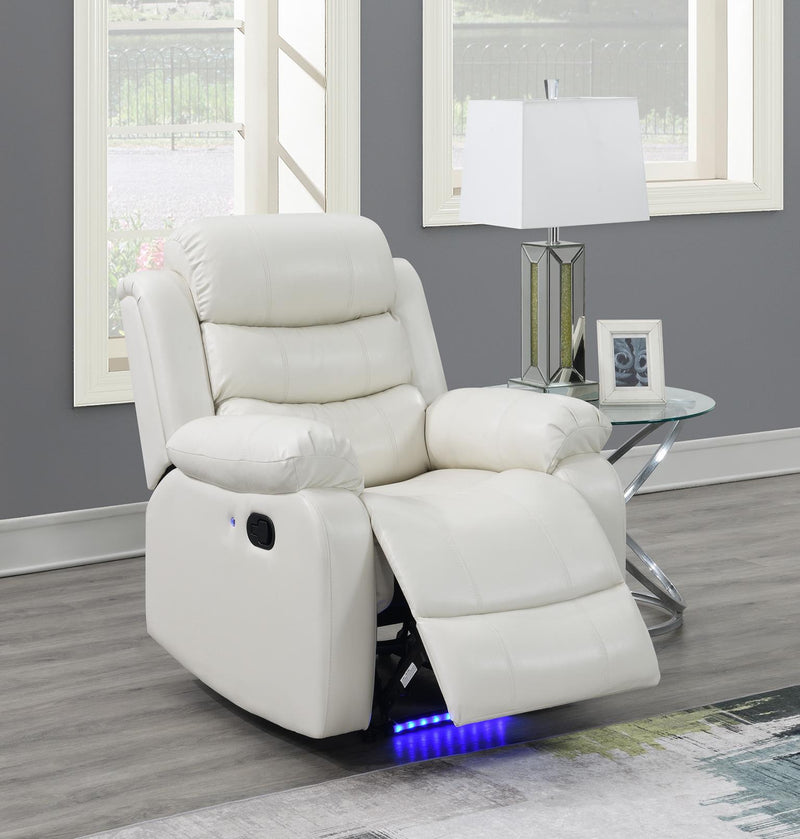 Ashley White Motion Living Room Collection