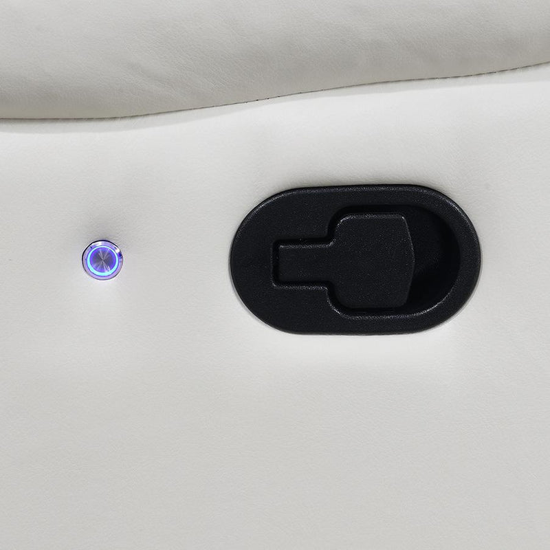 Ashley White Motion Living Room Collection