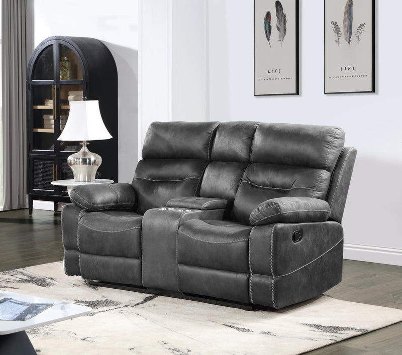 Austin Charcoal Motion Living Room Collection
