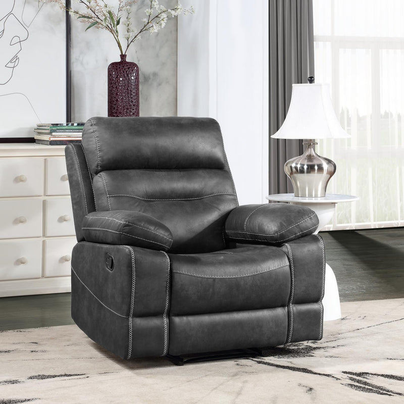 Austin Charcoal Motion Living Room Collection