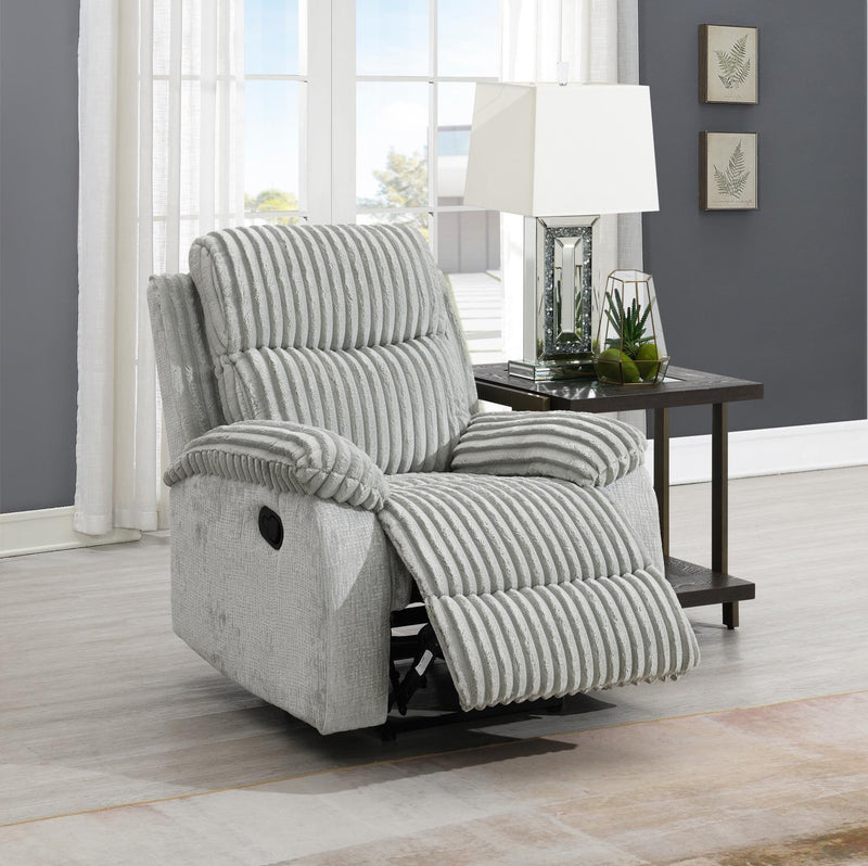 Airdon Gray Recliner Living Room Collection
