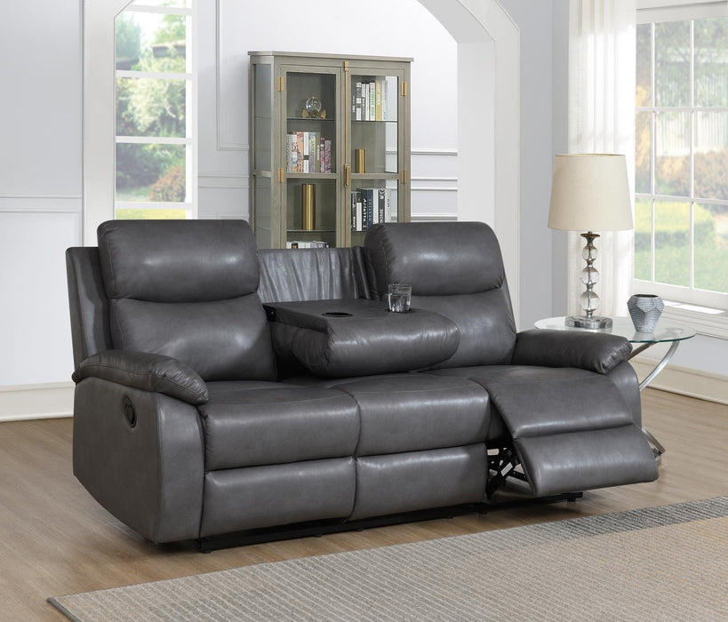 Gray Motion Loveseat