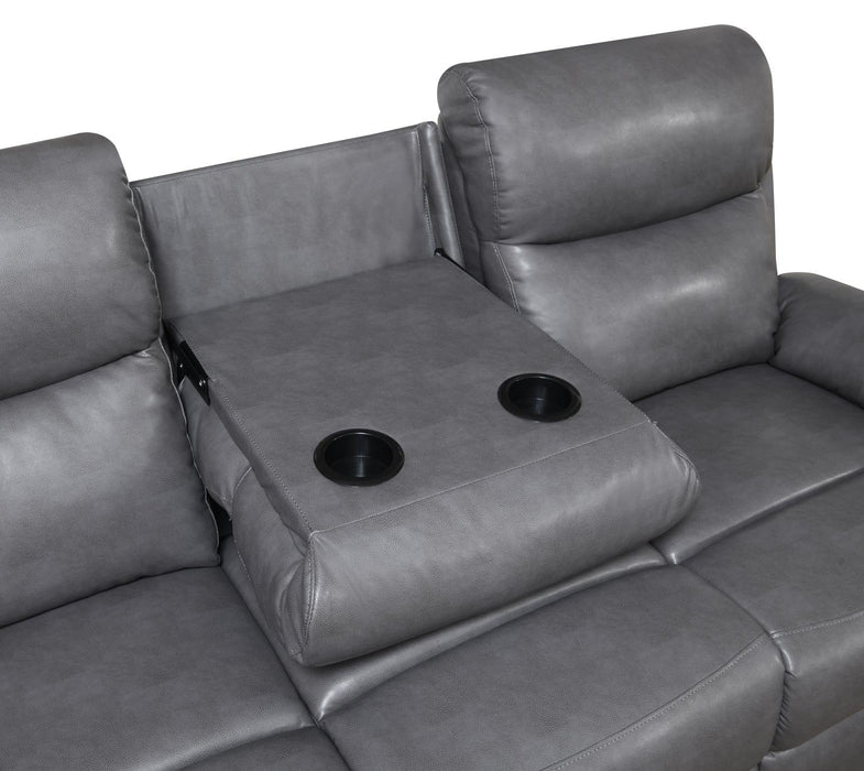 Gray Motion Loveseat