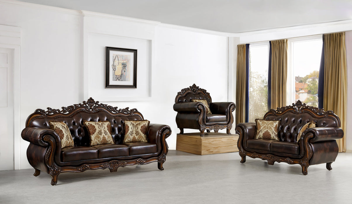 Alcantara Sofa, Loveseat and Armchair