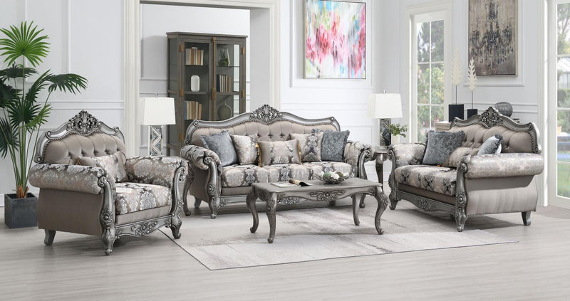 Dresden Gray Living Room Collection