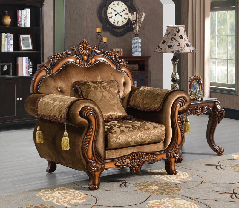 Colección Enzo de Muebles de Sala Marrón Claro