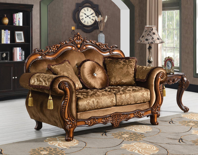 Colección Enzo de Muebles de Sala Marrón Claro