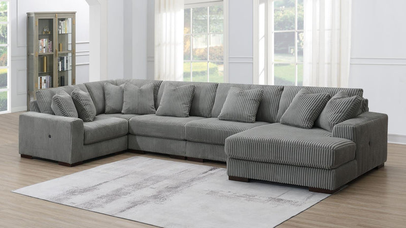 Bowie Gray Living Collection