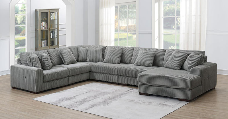 Bowie Gray Living Collection