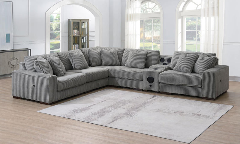 Bowie Gray Living Collection